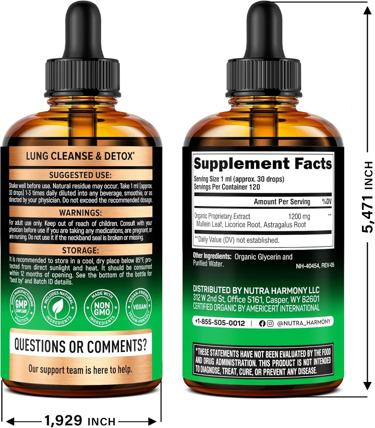 Mullein Drops for Lungs - Image 3