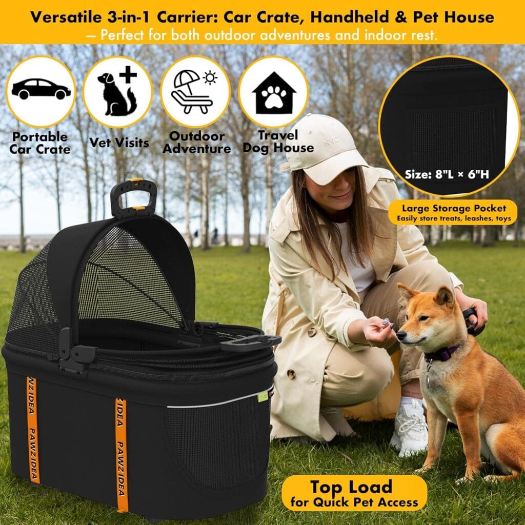 PAWZIDEA Pet Stroller