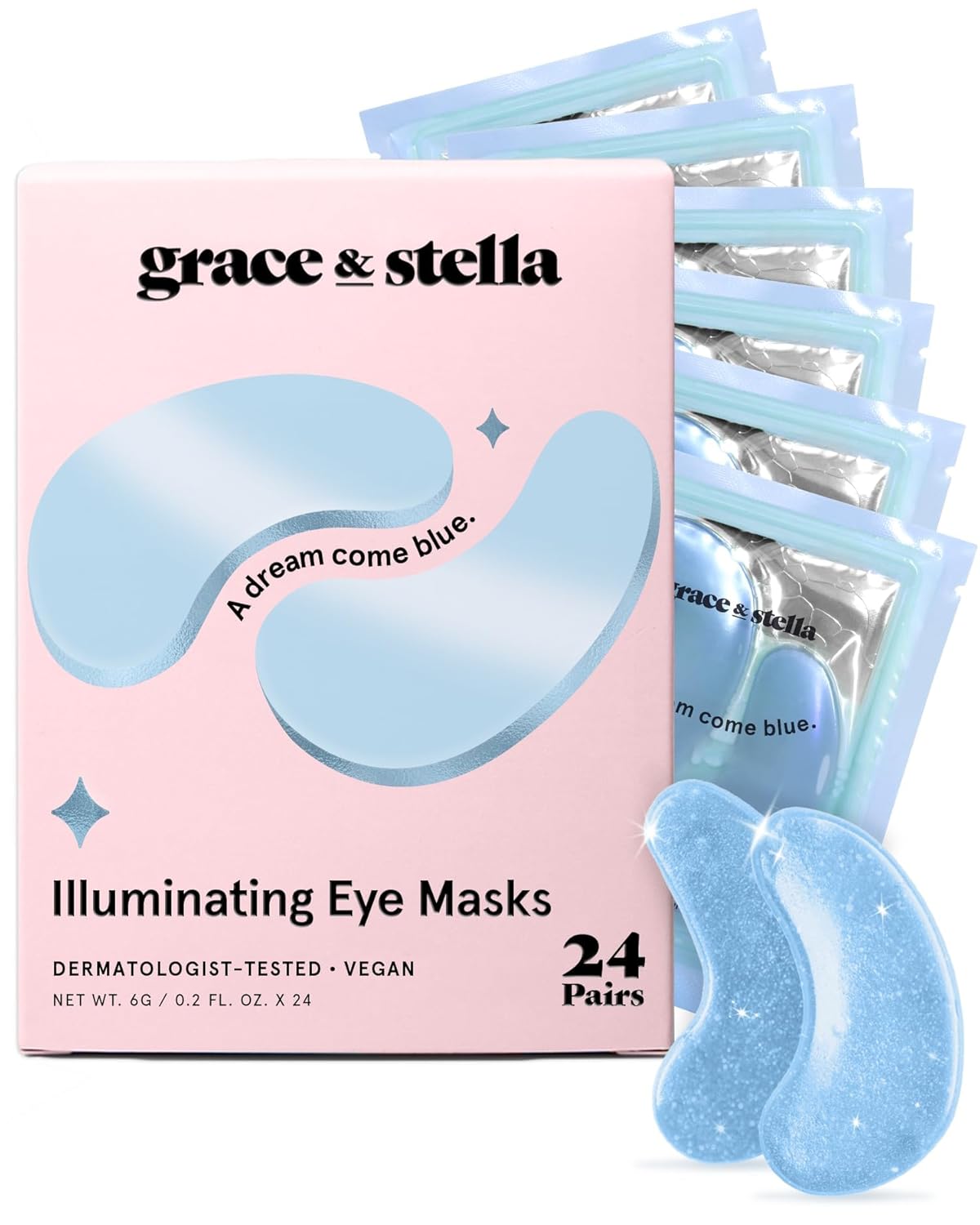 grace & stella Award Winning Under Eye Mask Reduce Dark Circles - Image 5