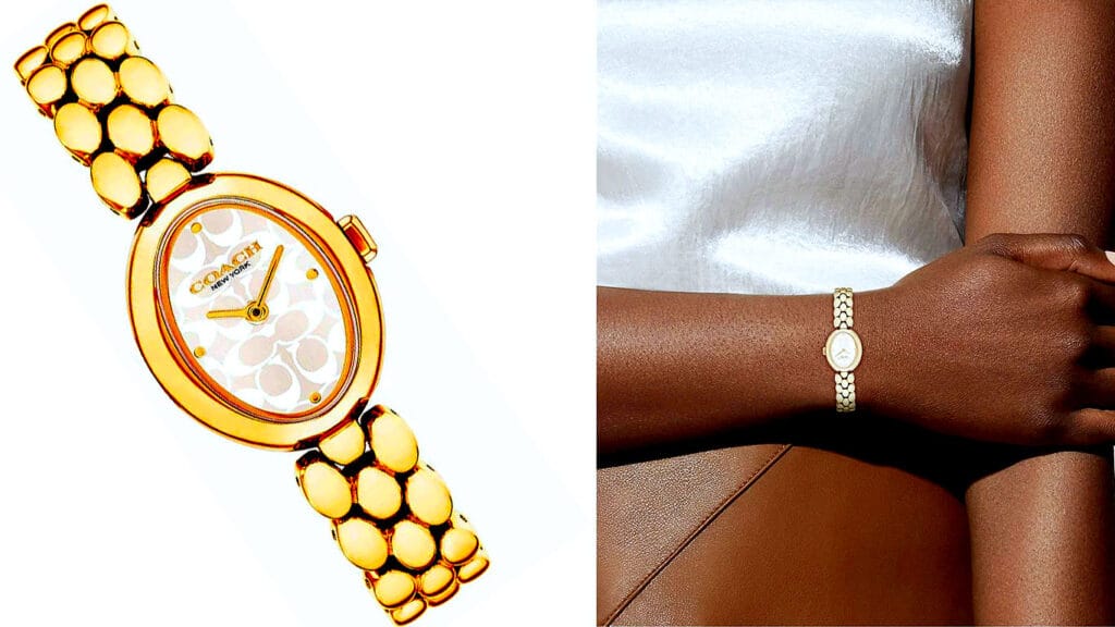 Coach Women's Sammy (22mm) Beige Logo