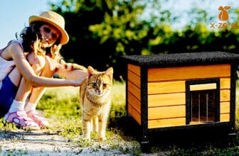 X-ZONE-PET Outdoor Cat House for Cats