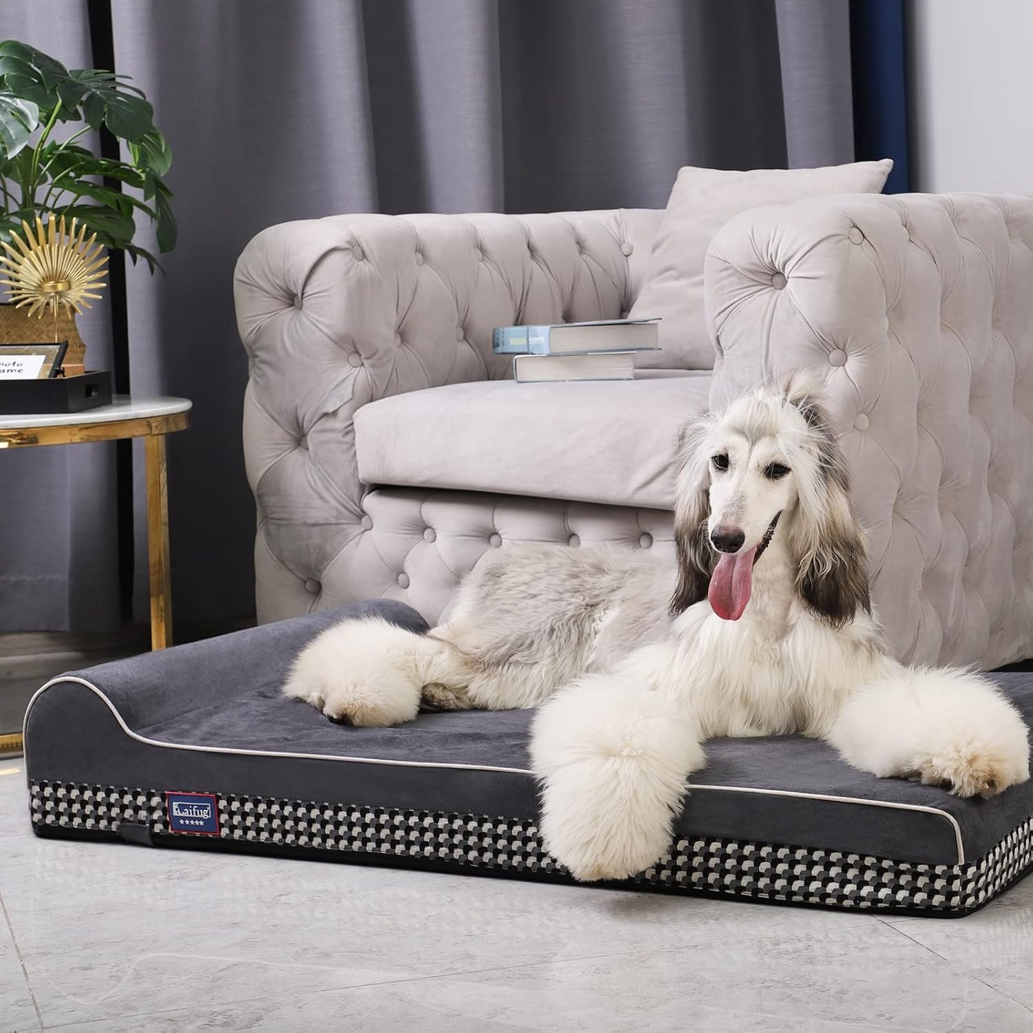 Laifug Orthopedic Dog Beds for Large Dogs