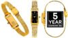 Citizen Eco-Drive Fio (14x30mm) Black Dial / Gold PVD Stainless Steel Mesh Bracelet EG7120-51A