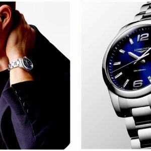 LONGINES Conquest Quartz (43mm) Sunray Blue Dial / Stainless Steel