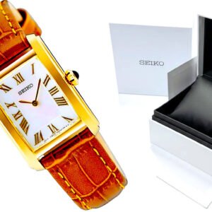Seiko Caprice Classic (22.2mm) Mother-of-Pearl Dial / Brown Leather Strap