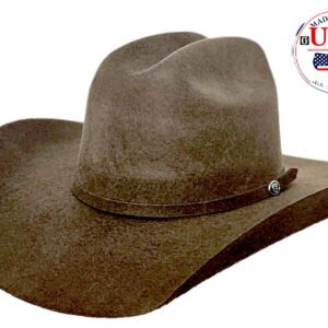 Yellowstone Brown 5X Wool USA Cowboy Hat