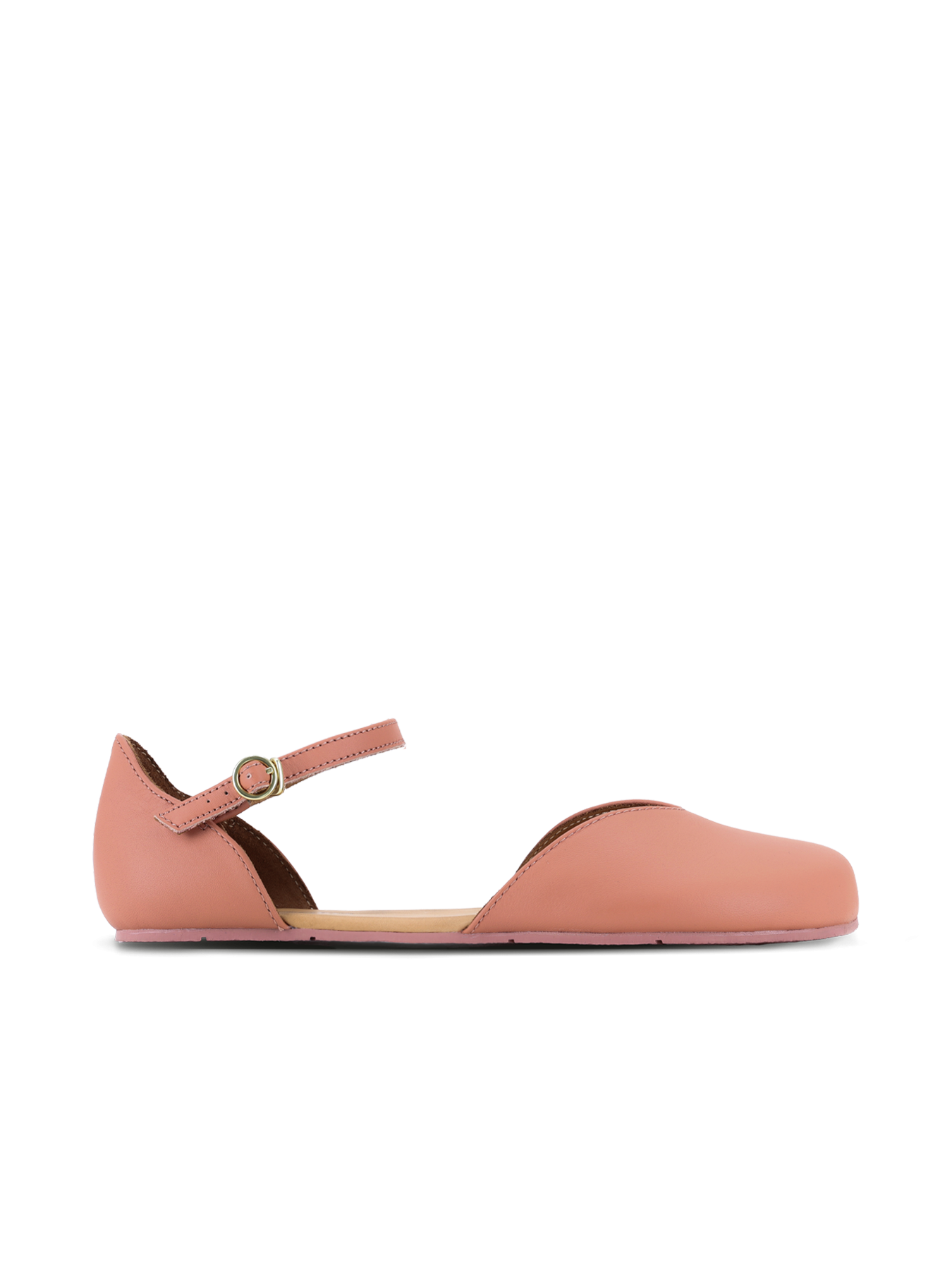 Lilea barefoot ballet flats in soft blush nappa leather - Image 7
