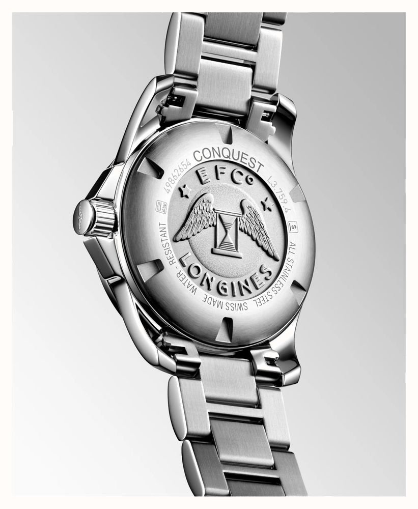 LONGINES Conquest Quartz (41mm) Silver Dial / Stainless Steel Bracelet - Image 5