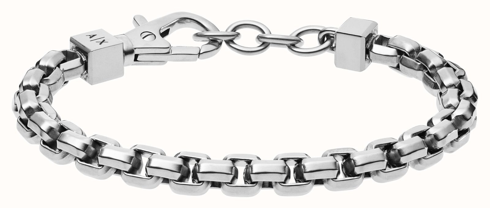 Armani Exchange Men's Stainless Steel Chain Bracelet