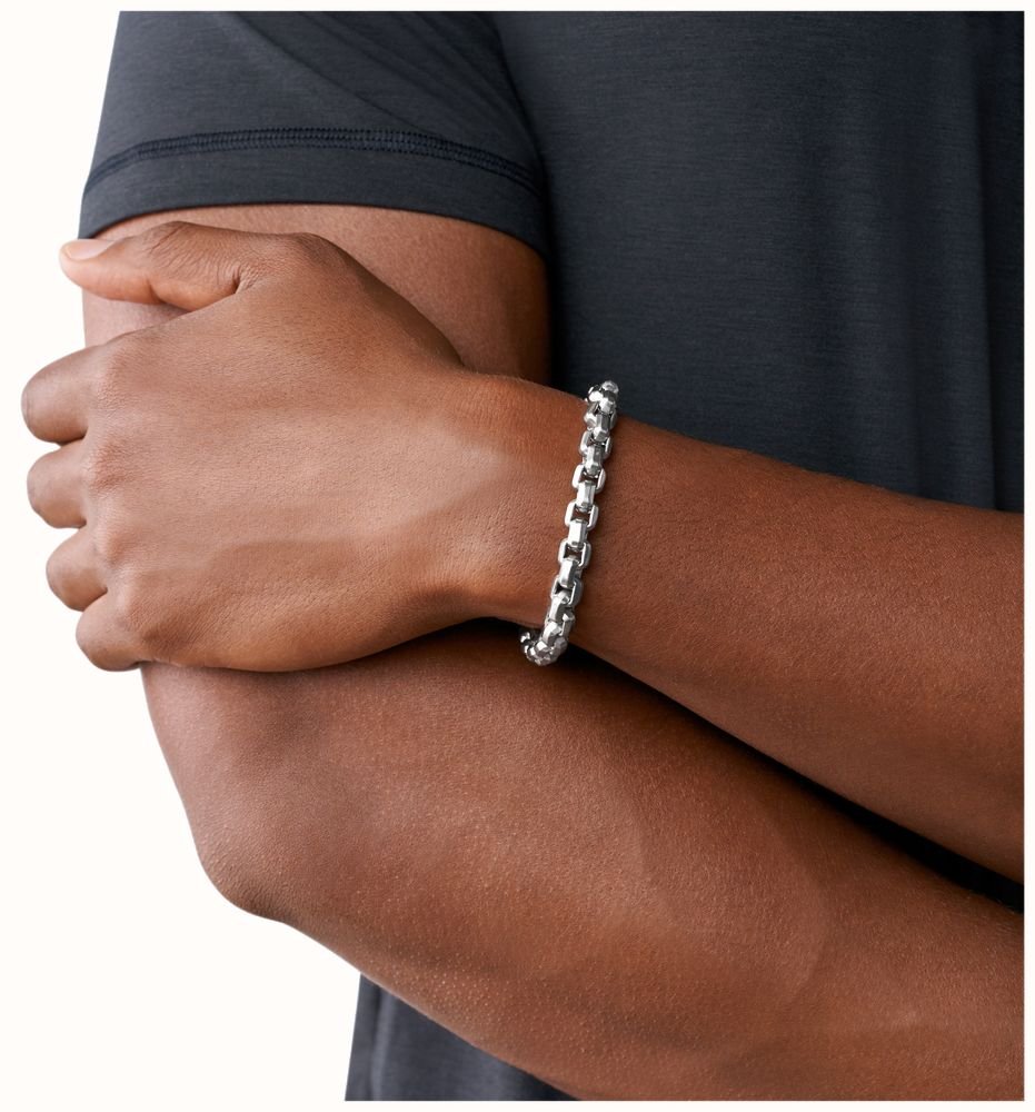 Armani Exchange Men's Stainless Steel Chain Bracelet - Image 3