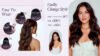 GOO GOO Wire Hair Extensions Human Hair