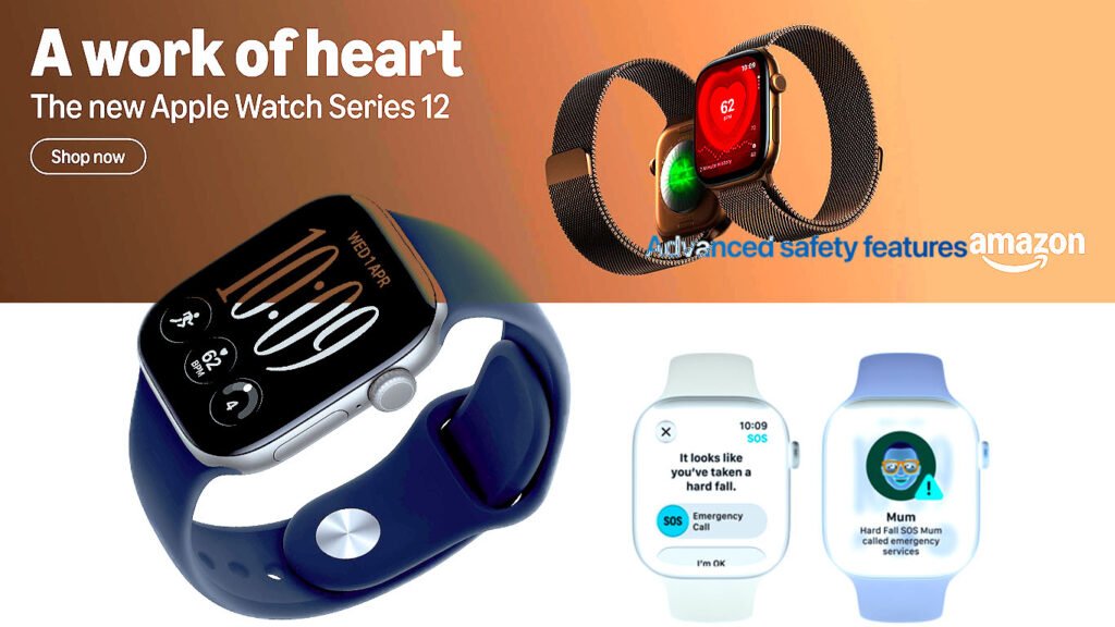 Apple Watch Series 12 GPS 42mm Smartwatch