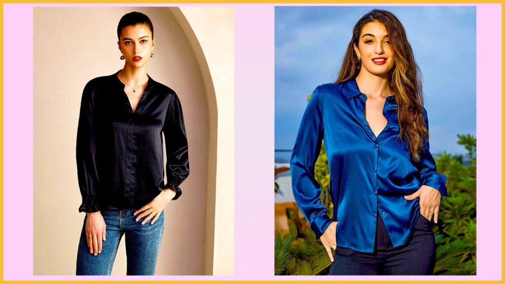 Silk Shirts & Blouses