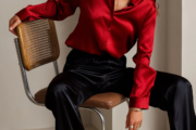 SilkFlex™ 19Momme Silk Long Sleeve Lapel Collar Women’s Shirt