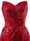 1920s Strapless Sequin Bridesmaid Dress