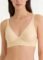Skin Color V Neck Design Bra