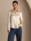 SilkFlex™ 19Momme Silk Long Sleeve Lapel Collar Women’s Shirt