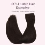 GOO GOO Wire Hair Extensions Human Hair
