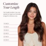 GOO GOO Wire Hair Extensions Human Hair