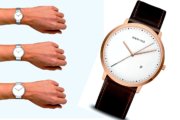 BERING Unisex Quartz Watch, 39 mm Stainless-Steel Case and Dial