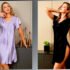Pure Silk 100% Mulberry Silk Lace Trim Camisole Set with Side Slit