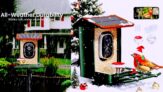 Smart Bird Feeder with Camera Solar Powered 2K HD Video
