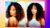 UNice Ombre Brown Burmese Curly Wig With Finger Curly Ends Bye-Bye