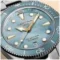 Certina DS Action Quartz (34.5mm) Blue Mother-of-Pearl Dial / Titanium Bracelet