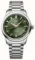 LONGINES Conquest Heritage Automatic (38mm) Green Lacquered Dial / Stainless Steel Bracelet