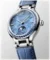LONGINES PrimaLuna Moonphase Blue Sapphire (34mm) Blue Mother-of-Pearl Dial / Blue Alligator Leather Strap