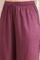 Old Rose Solid Straight Suit Set