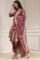 Old Rose Solid Straight Suit Set